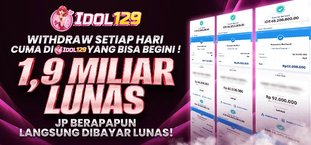 BUKTI KEMENANGAN IDOL129